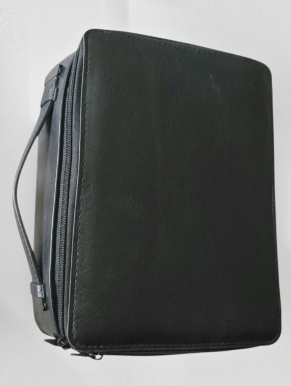 BEIS Black Faux Leather Medium Cosmetic Pouch Makeup Bag Travel Trolley Sleeve